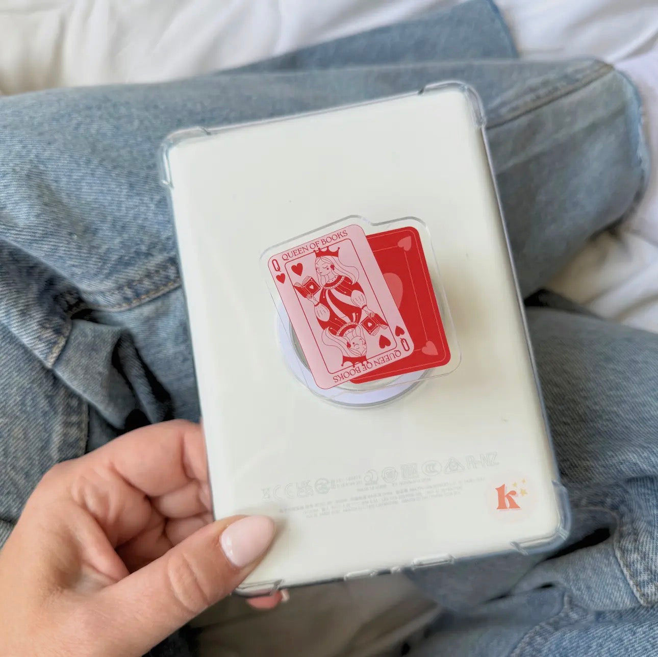 Kindle Grip - Queen of Books