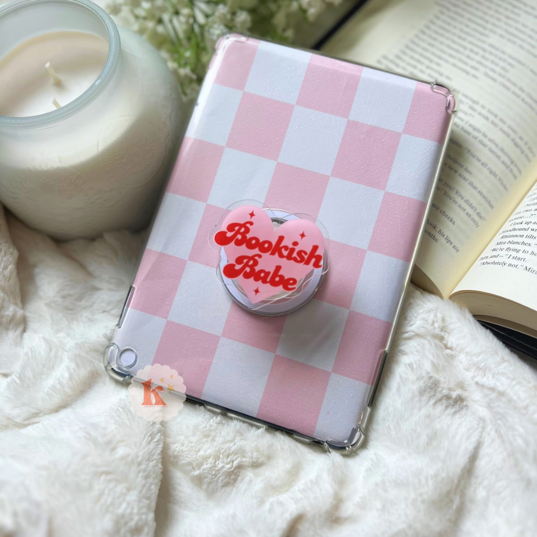 Kindle Grip - Bookish Babe (Mag Safe)