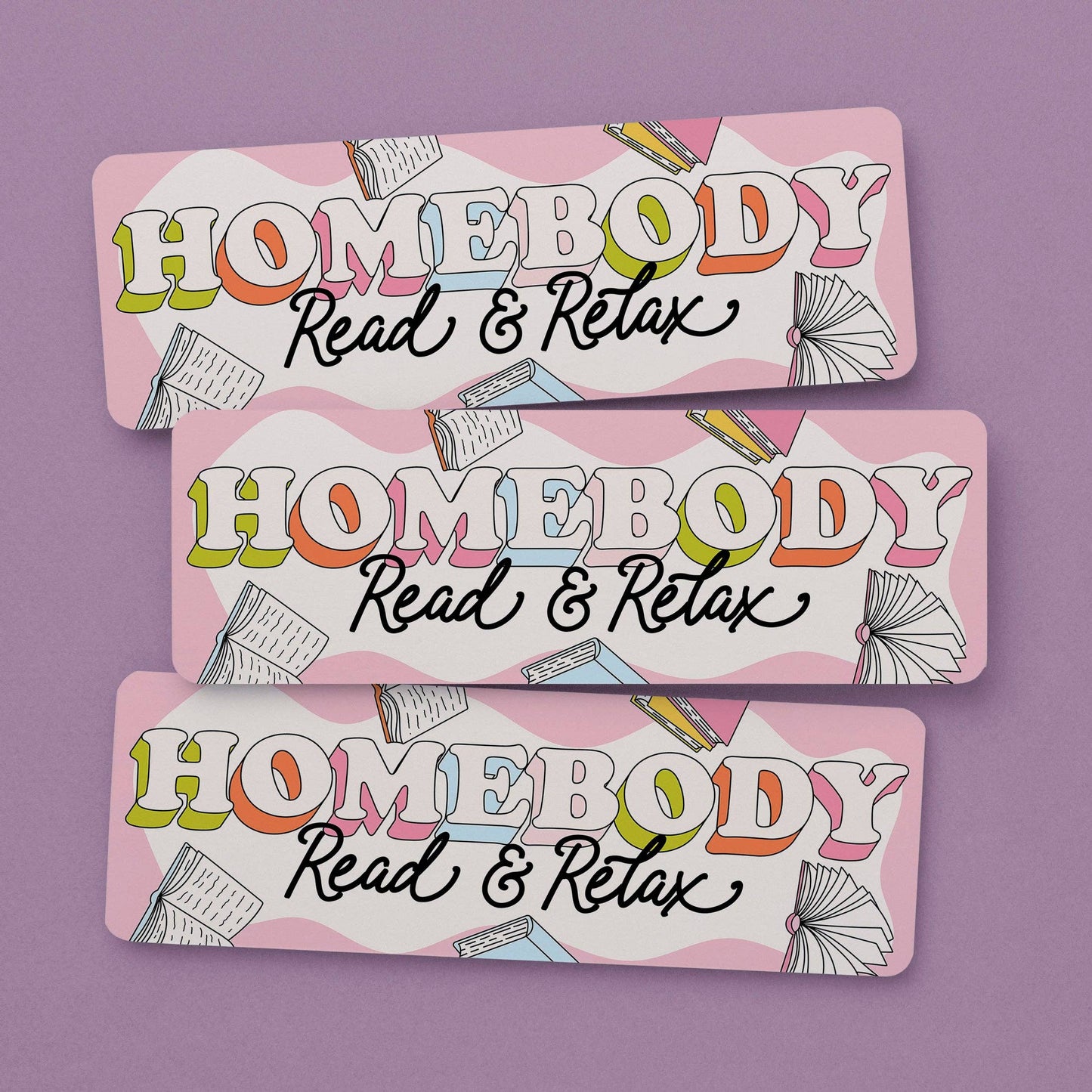 Bookmark Homebody Read & Relax