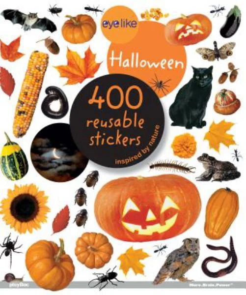 Halloween 400 Reusable Stickers Inspired by Nature