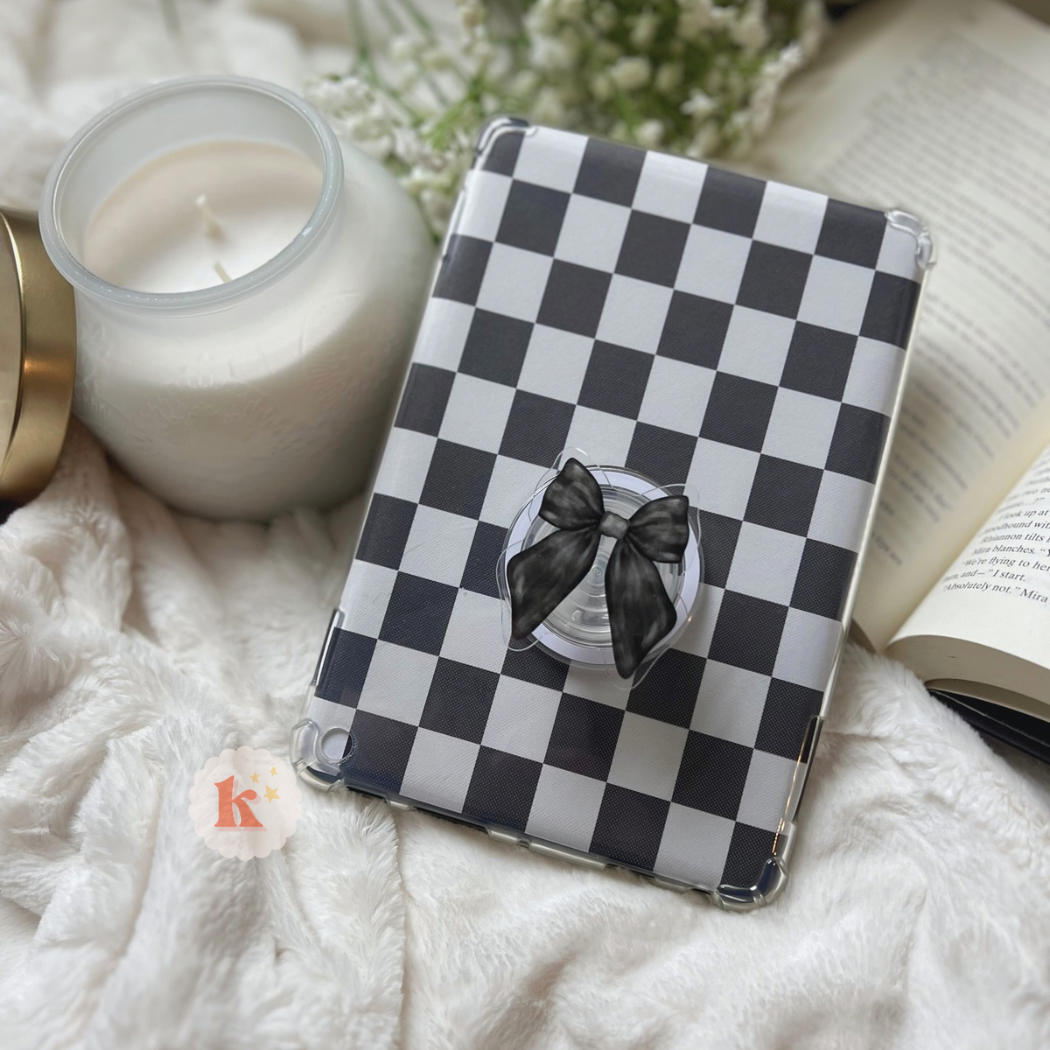 Kindle Grip - Black Bow
