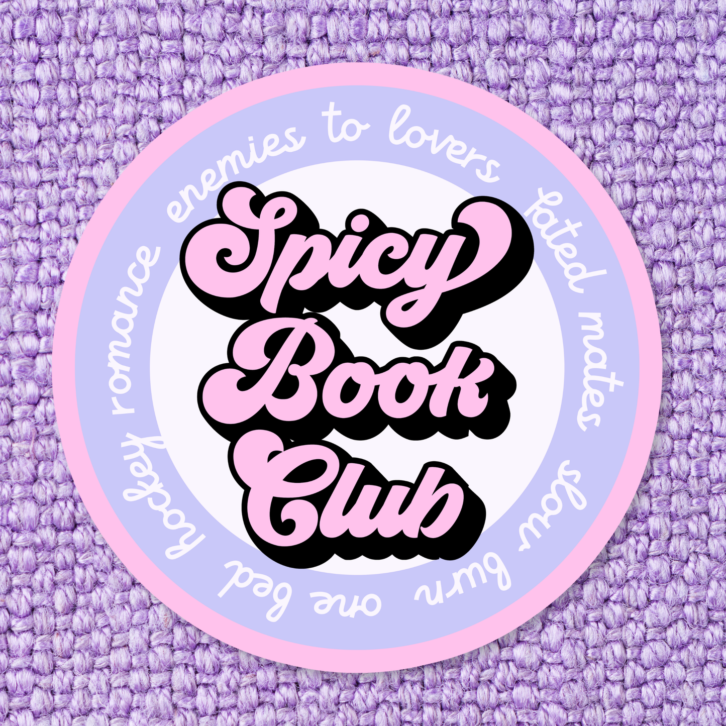 Sticker: Spicy Book Club