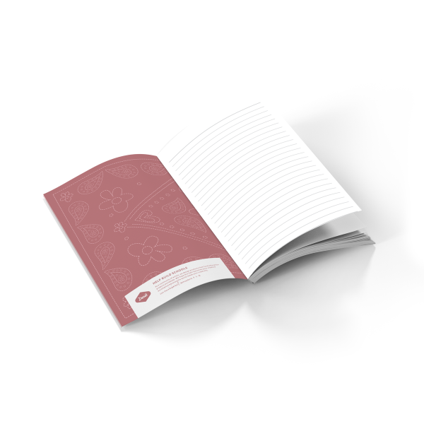 Boots & Flowers Soft Touch Classic Layflat Notebook Journal