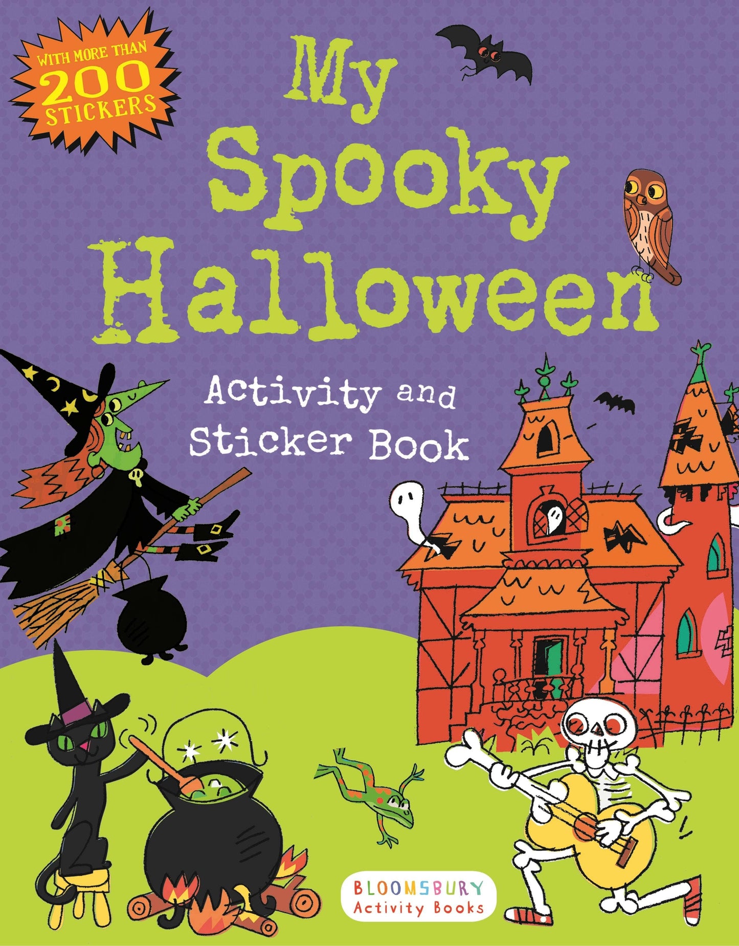 My Spooky Activity/Sticker Book: