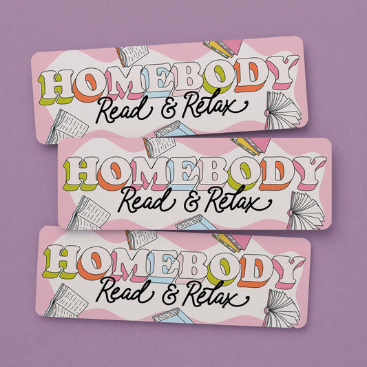Bookmark Homebody Read & Relax