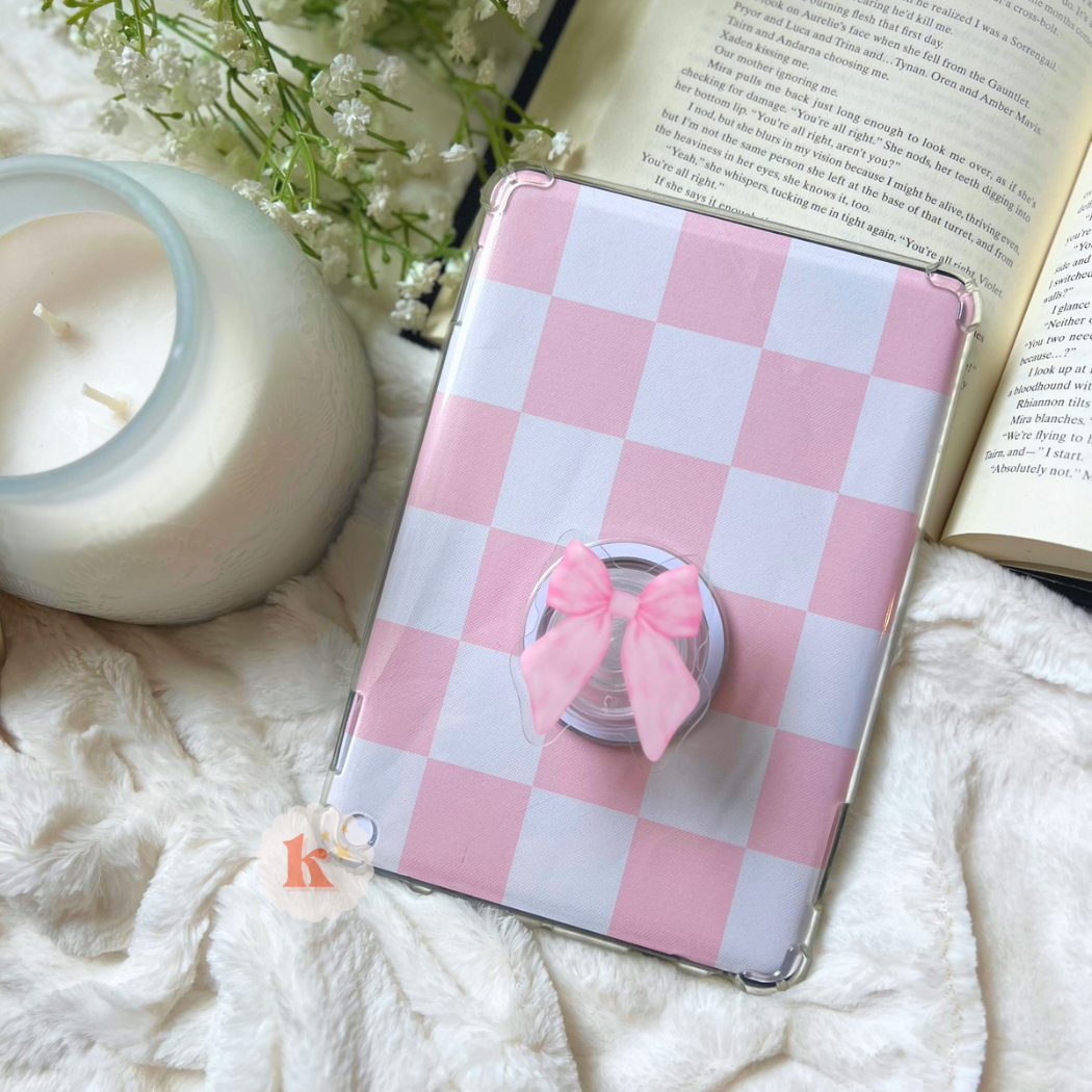 Kindle Grip - Pink Bow (Magsafe)