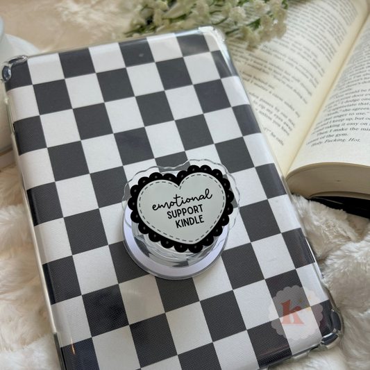 Kindle Grip - Black Emotional Support Kindle (Magsafe)
