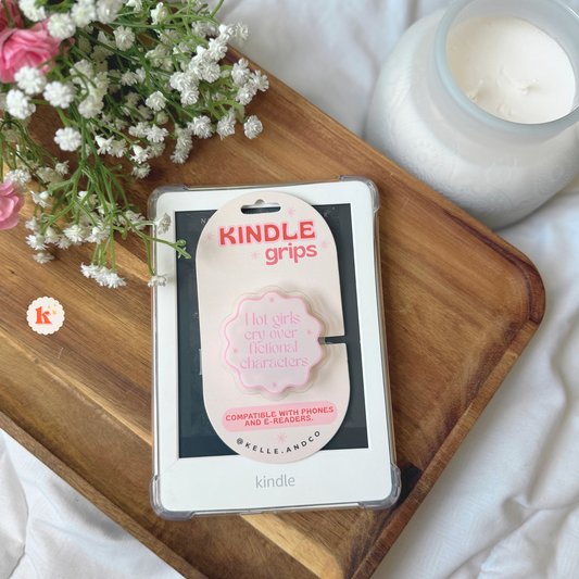 Kindle Grip - Hot Girls Cry Over Fictional Characters (Magsafe)