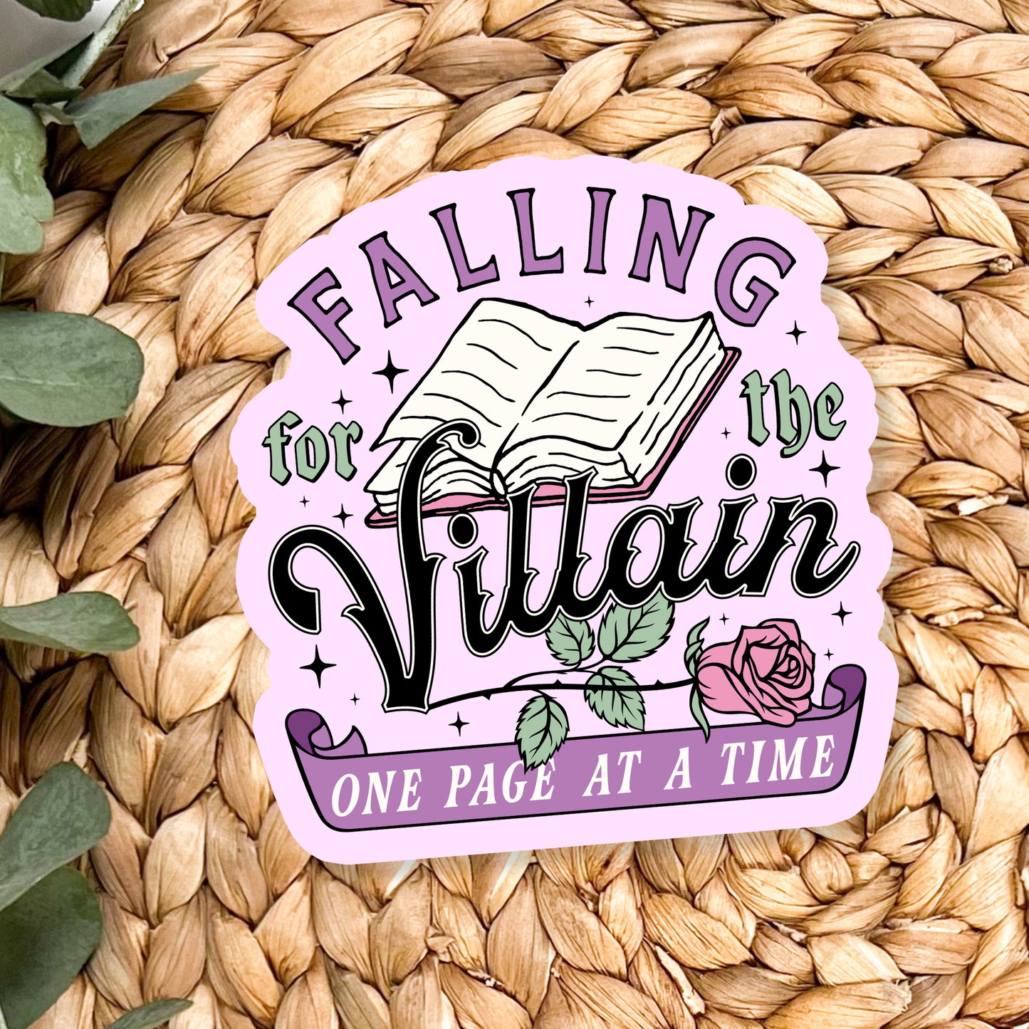 Sticker: Falling for the Villain