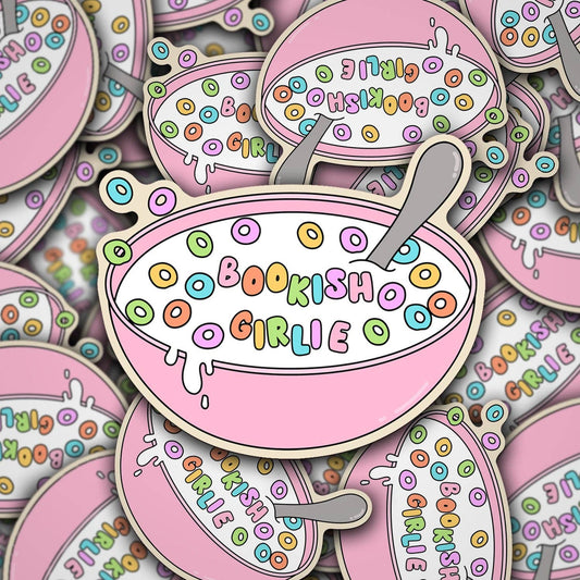 Sticker: Cereal Bookish Girlie