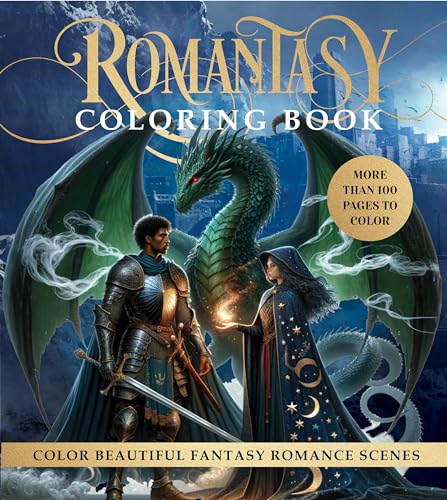 Romantasy Coloring Book: Color Beautiful Fantasy Romance Scenes