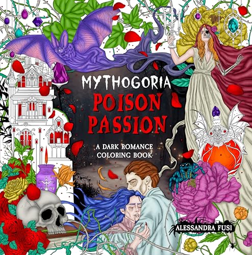 Poison Passion: A Dark Romance Coloring Book