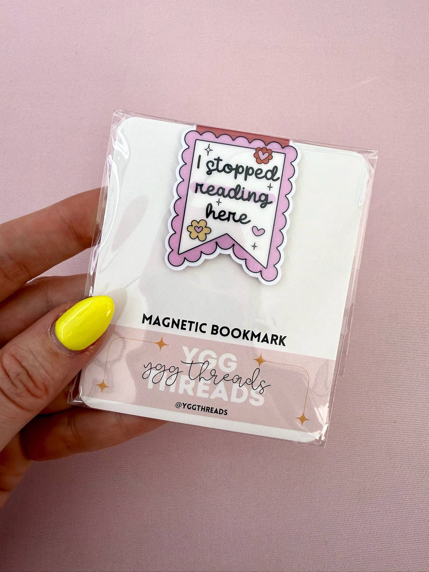 I Stopped Reading Here | Magnetic Bookmark: Gloss