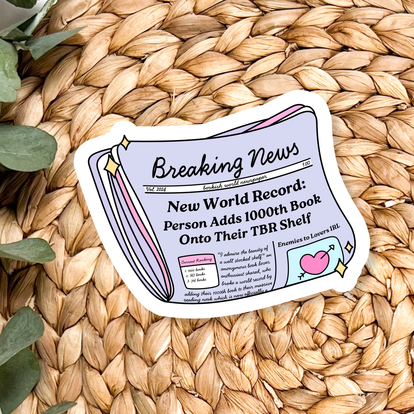 Sticker: Breaking News