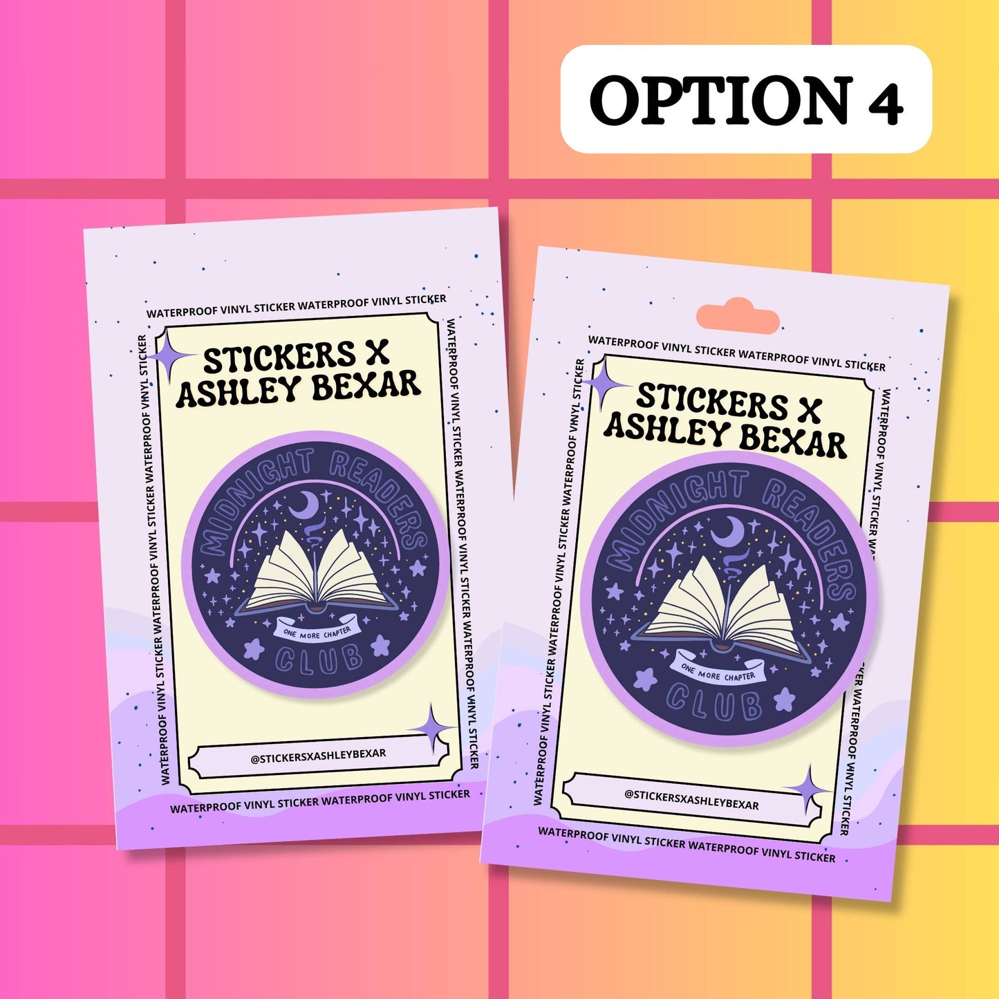 Midnight Readers Club Sticker