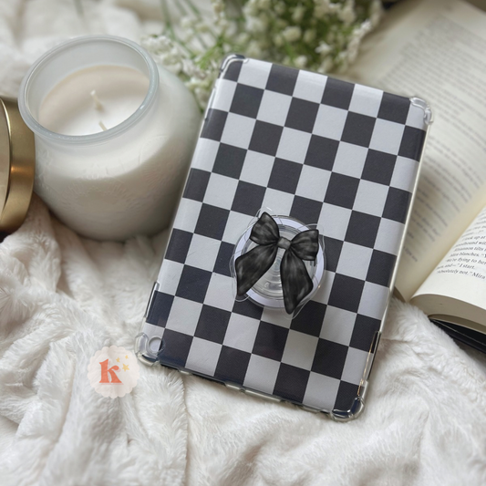 Kindle Grip - Black Bow