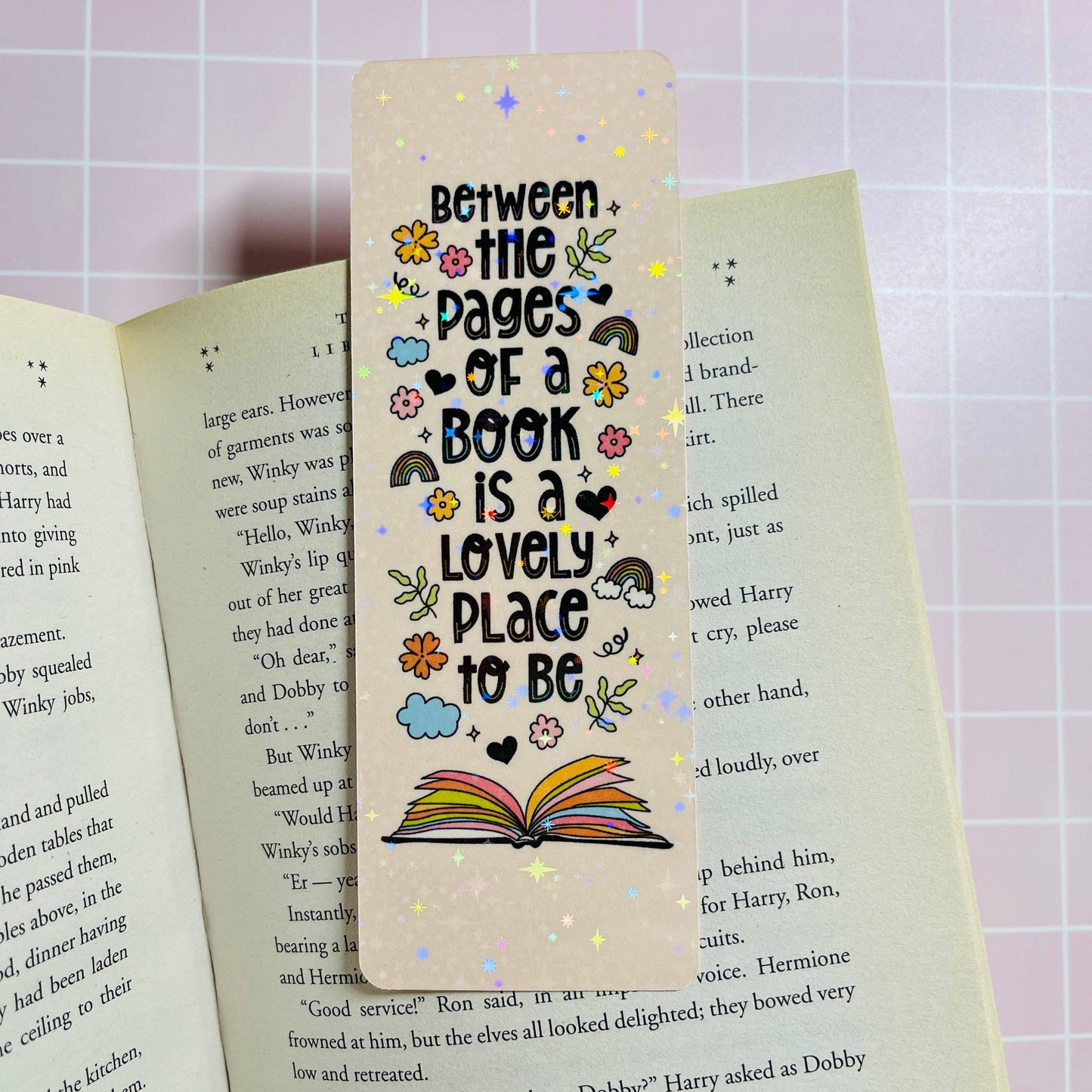 Bookmark Between The Pages of a Book