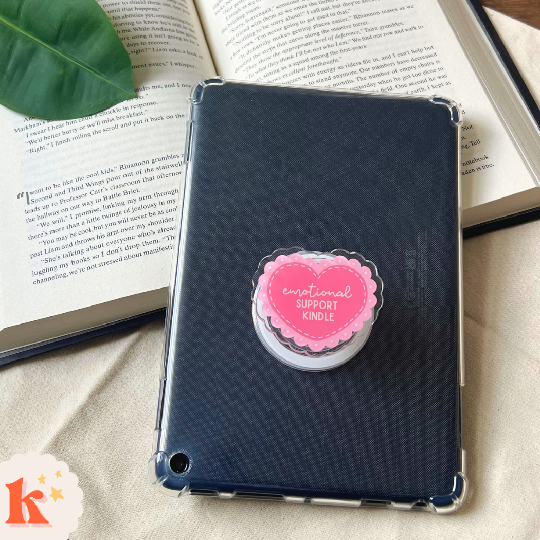 Kindle Grip - Pink Emotional Support Kindle