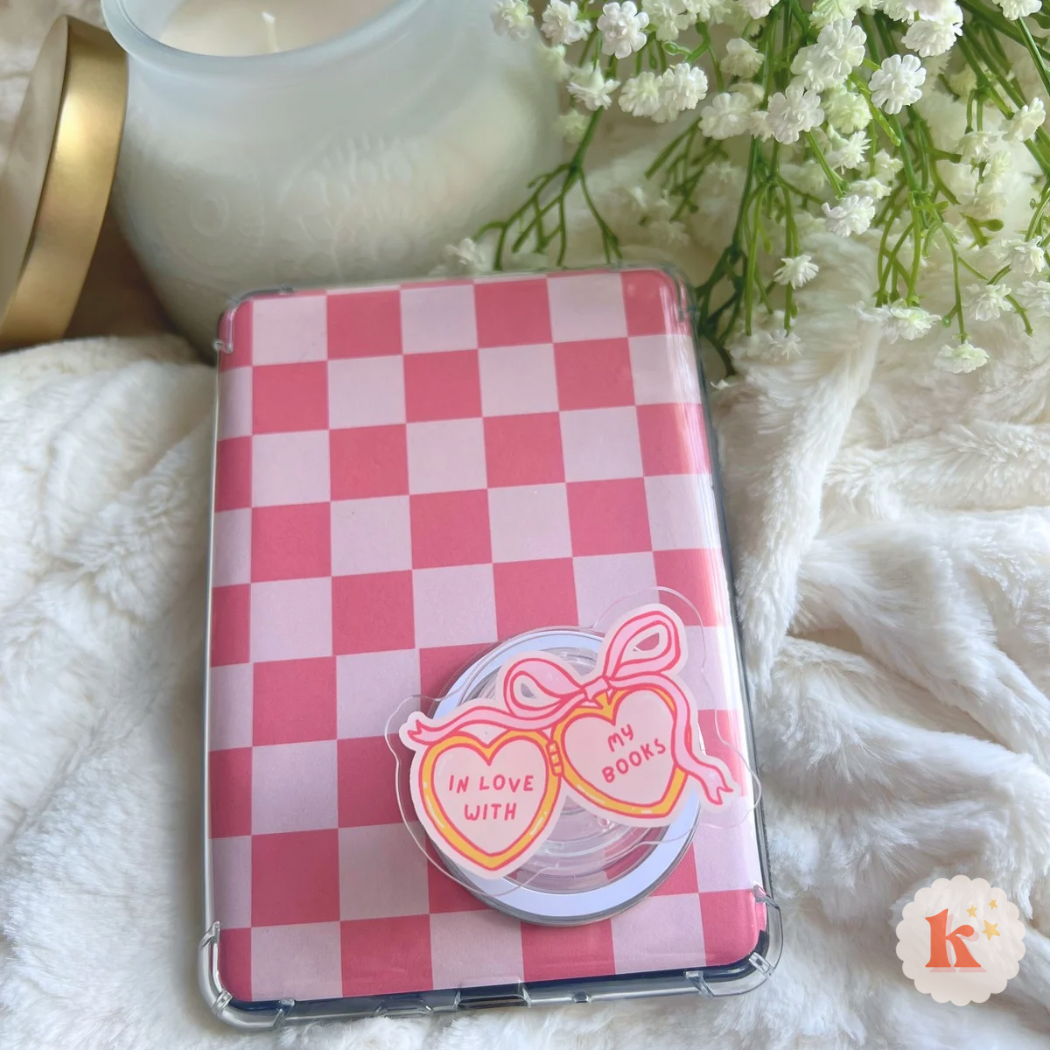 Kindle Grip - In love with my books