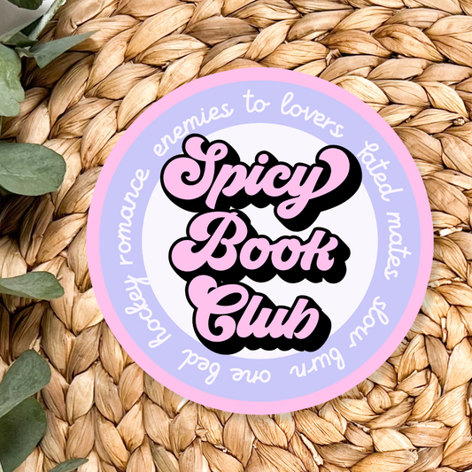 Sticker: Spicy Book Club